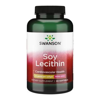 Swanson Soy Lecithin - 90 Softgels