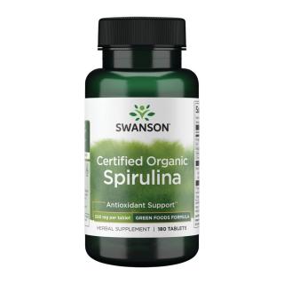 Swanson Spirulina 500 mg - 180 Tablets