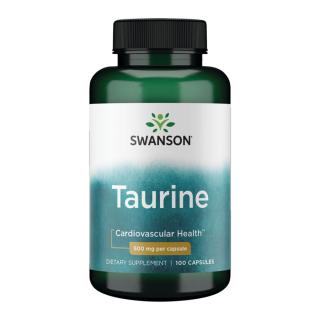 Swanson Taurine 500 mg - 100 Capsules