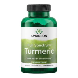 Swanson Turmeric 720 mg - 100 Capsules