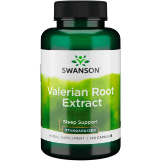 Swanson Valeriana Root Extract (koncentrált hatóanyaggal) 200mg 120x