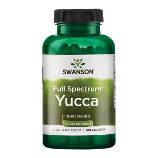 Swanson Yucca 500 mg - 100 Capsules