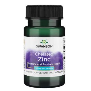 Swanson Zinc 30 mg - 90 Capsules