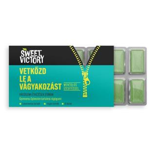 Sweet Victory Rágógumi - Mentolos - Gymnema Sylvestre száraz levéllel 12 db