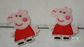 Peppa folt (piros kb 5x8cm)