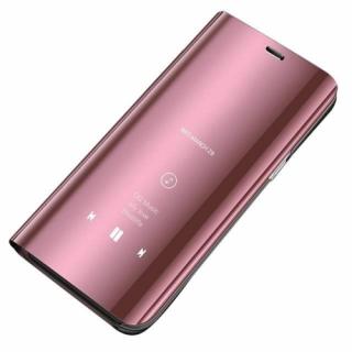 Clear View tok Samsung Galaxy A51 pink