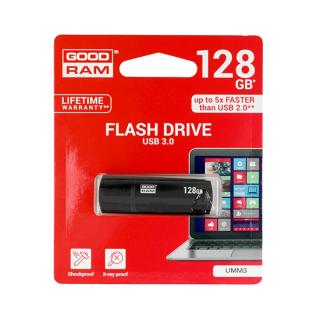 GOODRAM 128GB UMM3 USB 3.0 Pendrive Fekete