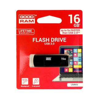GOODRAM 16GB UMM3 USB 3.0 Pendrive Fekete