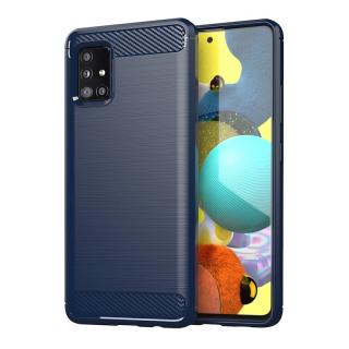 Huawei P30 Lite-ra Carbon Case tpu tok, kék