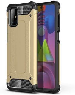 Hybrid ARMOR case tok SAMSUNG Galaxy M51 arany