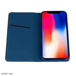 IPHONE 11 kék smart book kék flip tok