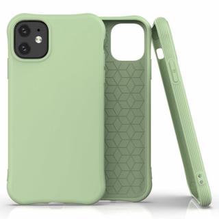 Iphone 11-re  Soft color szilikon tok menta zöld