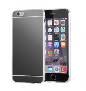 iPhone 4 &amp; 4S-ra fekete tpu tükör tok