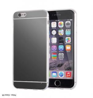 iPhone 5 &amp; 5S-ra fekete tpu tükör tok