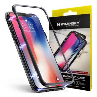 Mágneses Case Full Body Első és hátsó borító Xiaomi Redmi Note 7  fekete