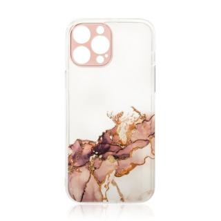 Marble tok Samsung Galaxy A12 5G gél tok borító márvány barna