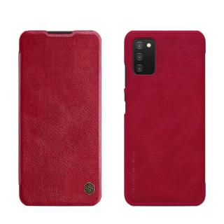 Nillkin Qin bőr tok Samsung Galaxy A03s piros