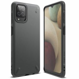 Ringke Onyx tartós TPU  tok Samsung Galaxy A12 / Galaxy M12 szürke (OXSG0052)