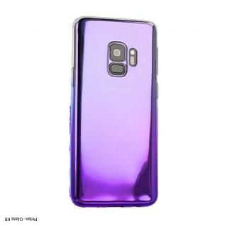 Samsung Galaxy J3 /2017/ Ombre szilikon tok lila