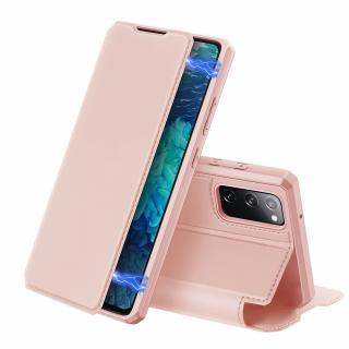 Samsung Galaxy S20 FE Rózsaszín skin flip tok