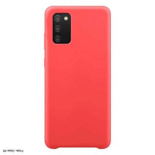 SILICONE Case SAMSUNG Galaxy M51 piros