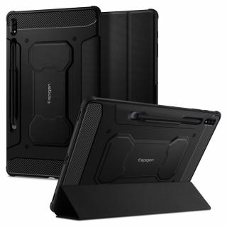 Spigen Rugged Armor ”Pro” Samsung Galaxy Tab S7 + Plus 12.4  T970 / T976 fekete