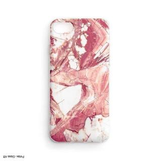 Wozinsky Marble TPU fedél gél márványos Samsung Galaxy A02s pink