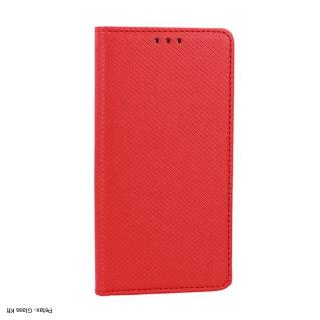 XIAOMI MI 10/MI 10 PRO piros Smart Book mágneses tok