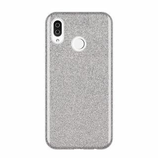 Xiaomi Redmi Note 7-ra Wozinsky Glitter Case tok ezüst