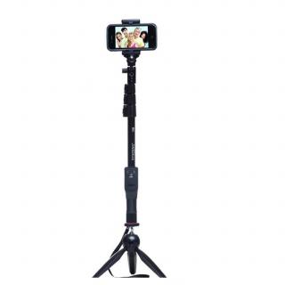 Yunteng YT-1288 Selfi Bot Tripod, Fekete, tripod lábbal