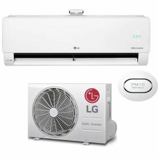 LG Dual Cool  Pure AP09RK oldalfali inverteres klíma szett - 2.5 kW