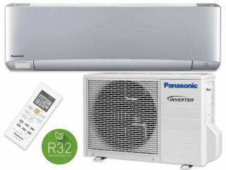 Panasonic XZ ETHEREA KIT-XZ25-XKE ezüst oldalfali inverteres klíma - 2.5 kW