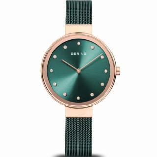 Bering Classic zöld női óra 12034-868