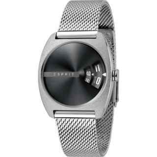 Esprit Disc Black Silver Mesh női óra ES1L036M0065