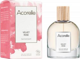 Acorelle Bio parfüm Bársonyos rózsa - harmonizáló (50 ml)