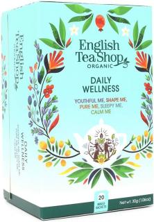 English Tea Shop Daily Wellness bio tea (20 db)