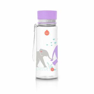 EQUA BPA-mentes műanyag kulacs - kis elefánt (400 ml)