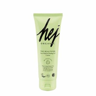 Hej Organic The Beautifier Kaktusz arclemosó és peeling gél (125 ml)