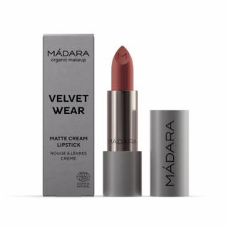 Mádara Velvet Wear Matt krémes ajakrúzs - warm nude (3,8 g)