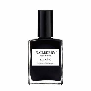 Nailberry Lélegző körömlakk - Black Berry (15 ml)