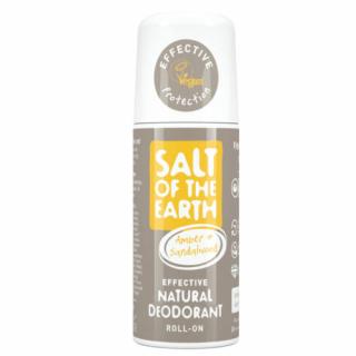Salt of the Earth Borostyán és szantálfa golyós dezodor (75 ml)