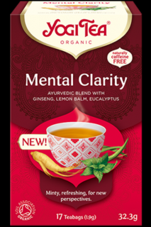 Yogi Bio tea - Mental Clarity - Friss elme (17 db)