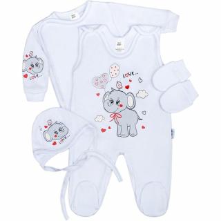 4 részes szett New Baby Elefánt