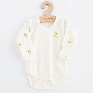 Baba Biopamut hosszú ujjú body New Baby Olives
