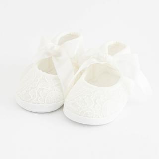 Baba csipke cipő New Baby bézs 3-6 h