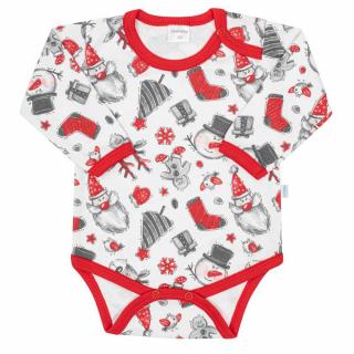 Baba hosszú ujjú body New Baby Christmas