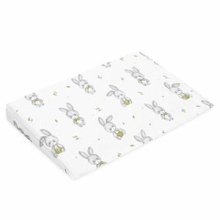 Baba párna - ék alakú New Baby BASIC fehér 30x37 cm kocsiba
