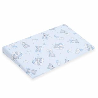 Baba-párna huzat babakocsihoz New Baby BASIC 59x37cm blue