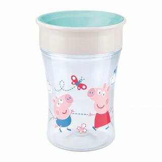 Bájos itató pohár Magic Peppa Pig NUK (8+ m.) 360°