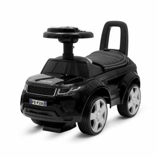 Bébi futóbicikli SUV Baby Mix Prime fekete bőrrel